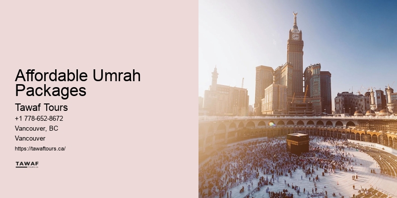 Umrah Tours from Vancouver to Mecca