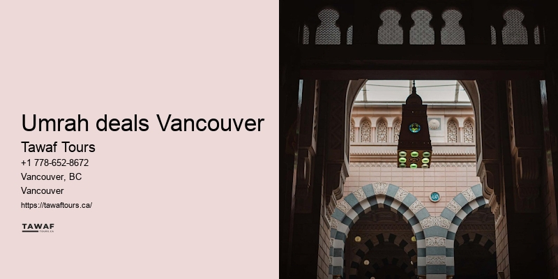 Umrah Packages with Excursions Vancouver
