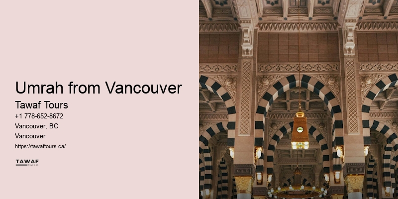 Umrah travel deals from Vancouver