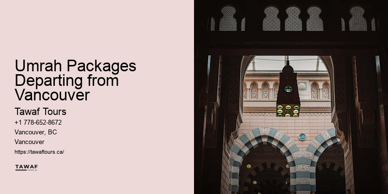 Umrah travel insurance Vancouver prices