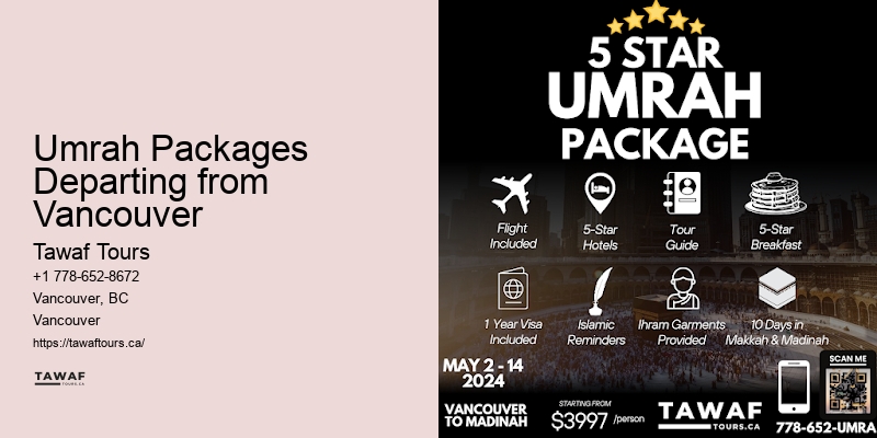 Vancouver Umrah Meal Deals