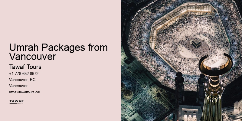 Umrah Packages Vancouver to Mecca