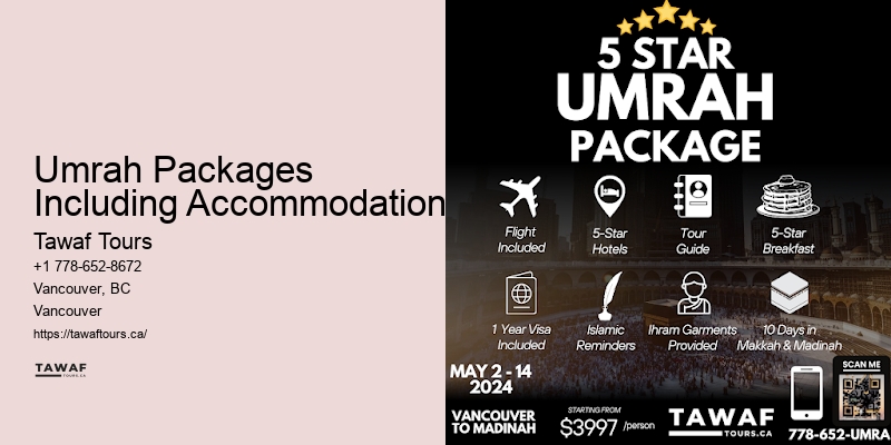 Umrah Packages Including Food Tours Vancouver