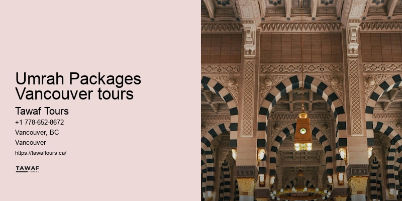 Customized Umrah tours from Vancouver