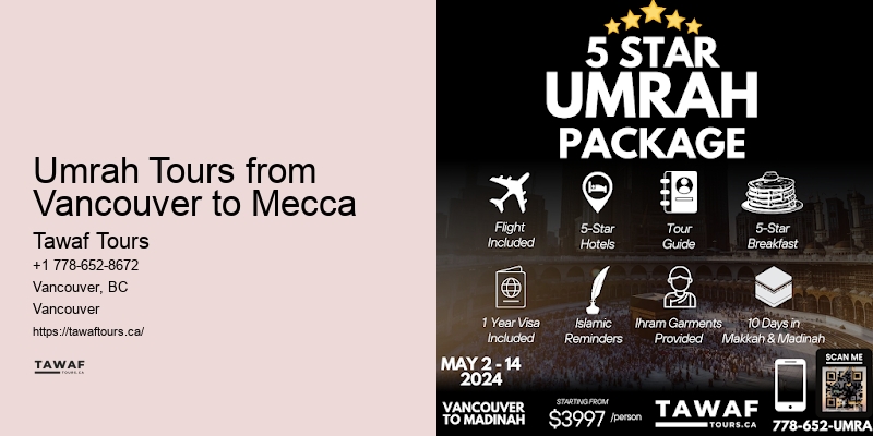 Vancouver to Umrah Flight Deals