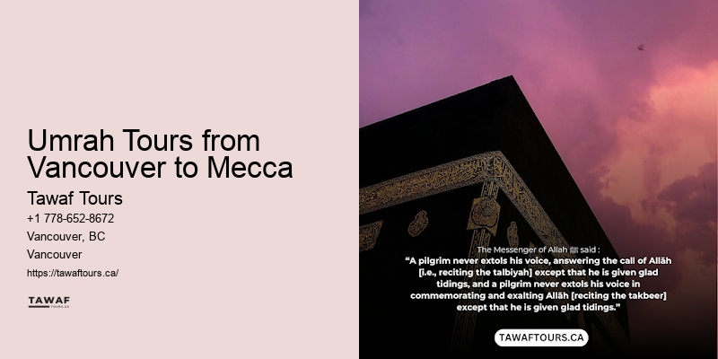 Vancouver Umrah deals