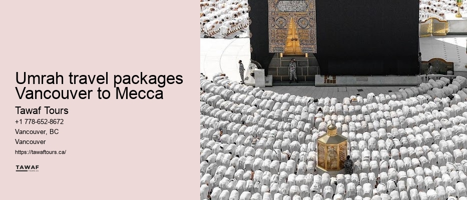 Vancouver Umrah travel deals to Mecca