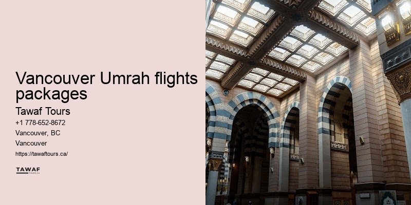 Umrah Packages Including Accommodation Vancouver