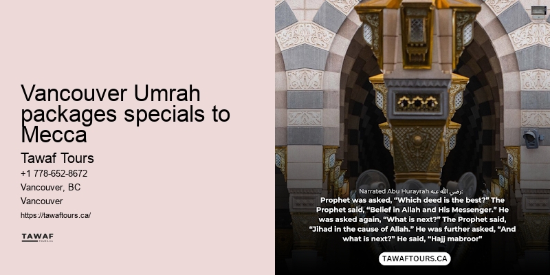 Affordable Umrah travel insurance Vancouver
