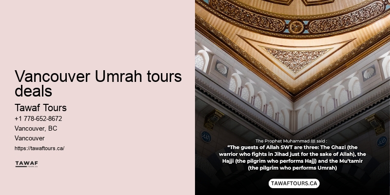 Umrah travel packages Vancouver