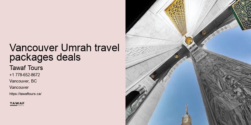 Umrah travel deals Vancouver packages to Mecca
