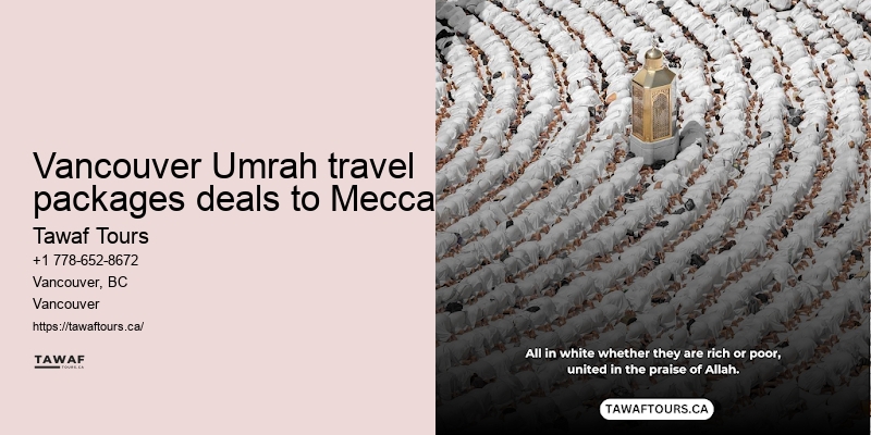 Affordable Umrah travel packages Vancouver