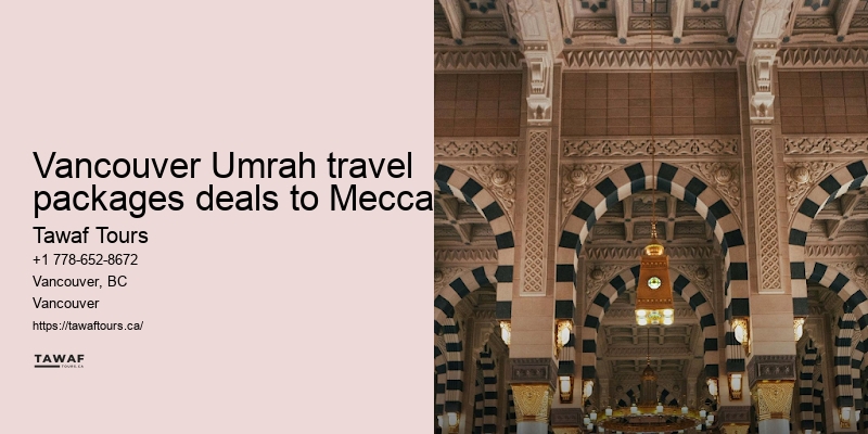 Umrah travel deals Vancouver to Mecca