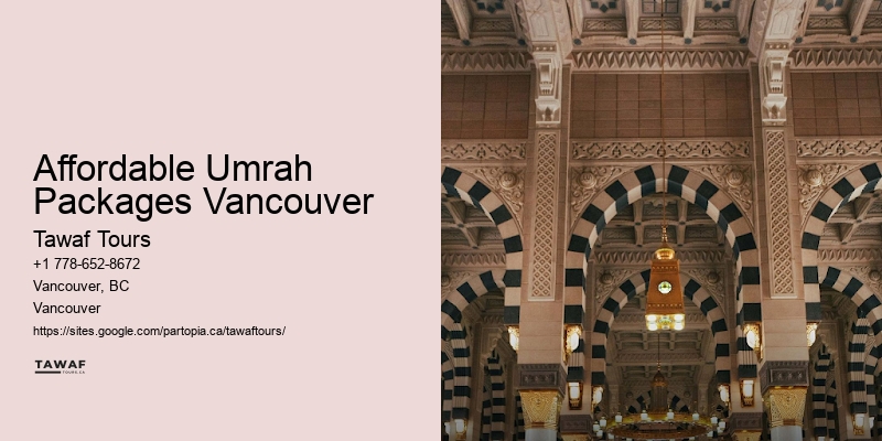 Umrah Packages Vancouver to Mecca