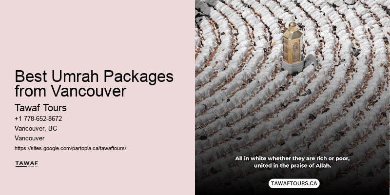 Umrah Packages Vancouver Early Bird