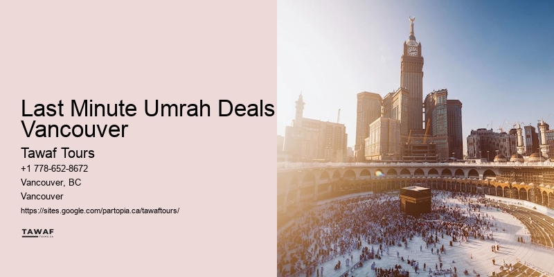 Quick Umrah Booking Services