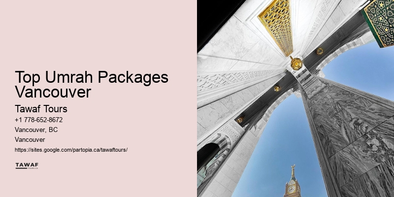 Vancouver Umrah Religious Tour Packages