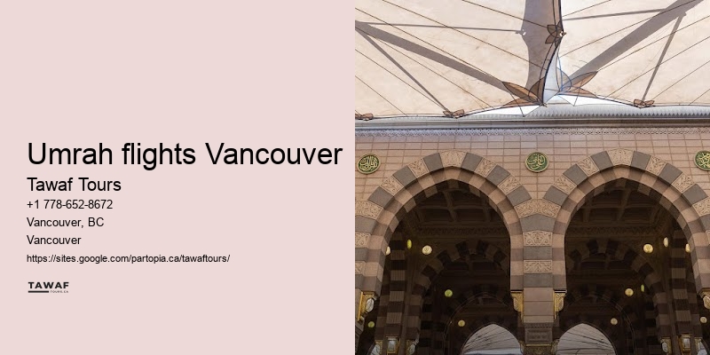 Umrah Travel Offers from Vancouver