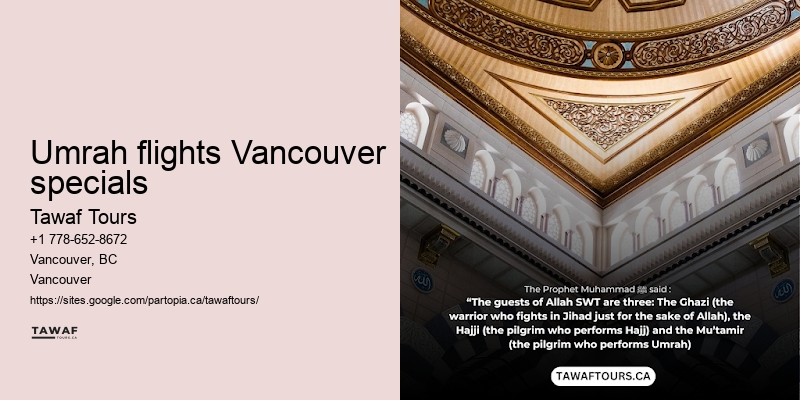 Vancouver Umrah Trekking Tour Packages