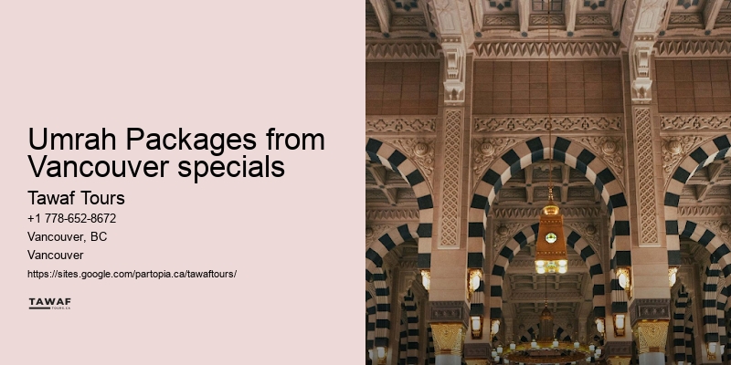 Vancouver Umrah Wine Tour Packages