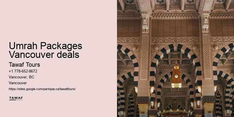Umrah Deals Vancouver Canada