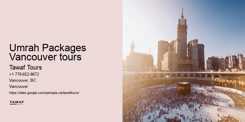 Vancouver Umrah travel packages deals