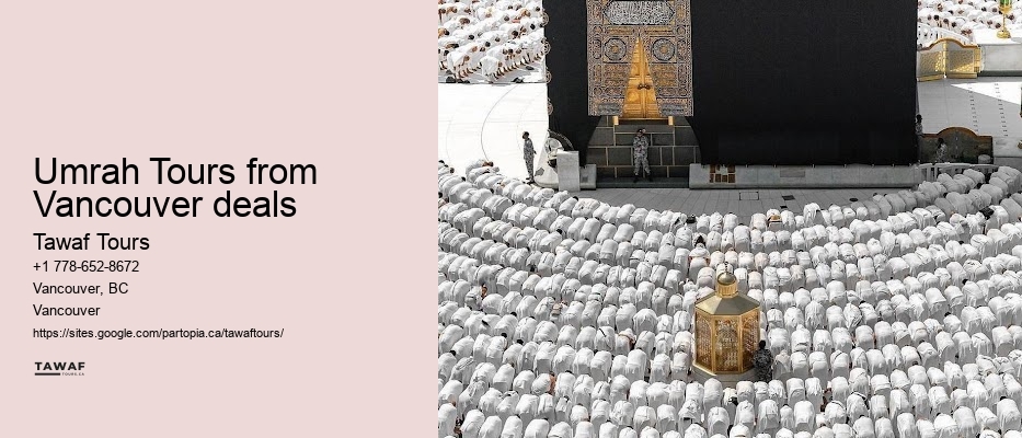 Umrah Packages from Vancouver specials to Mecca