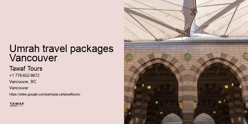 Umrah flights Vancouver specials