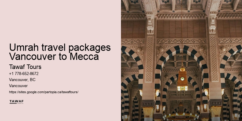 Vancouver Umrah group holiday packages