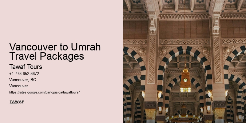 Vancouver Umrah travel packages specials