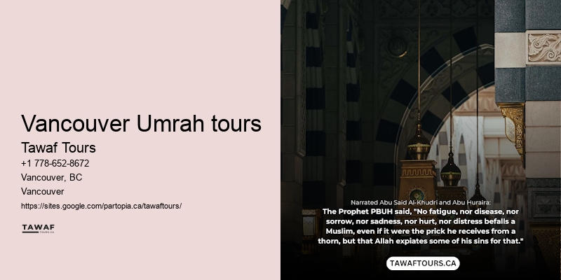Umrah Packages Including Hiking Tours Vancouver