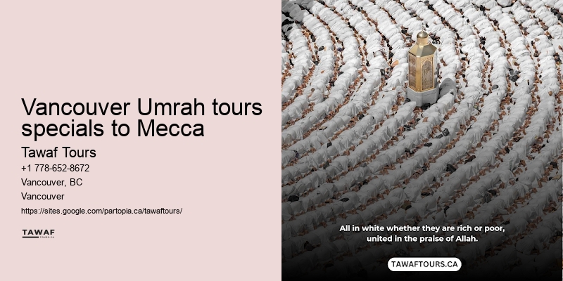 Custom Umrah packages Vancouver