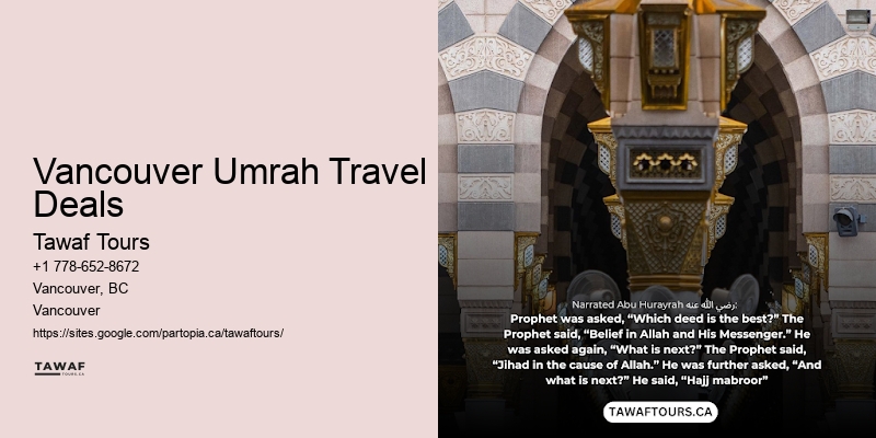 Umrah Packages Vancouver Reviews