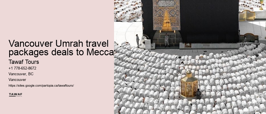 Umrah Packages with Transportation from Vancouver