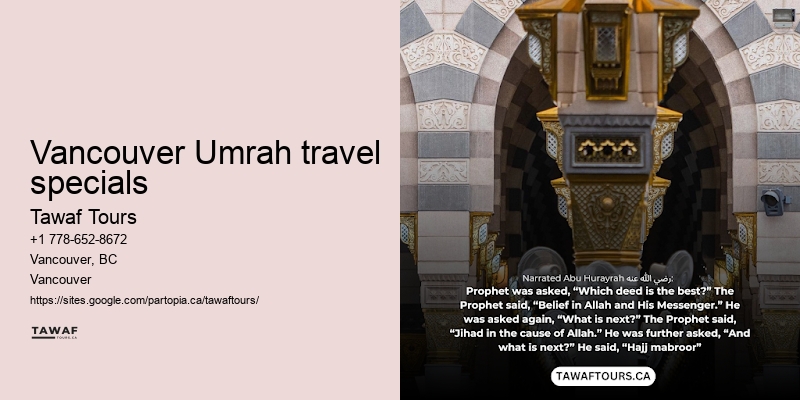 Vancouver Umrah flight deals