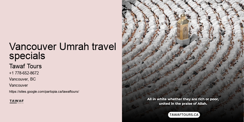 Vancouver Umrah holiday deals