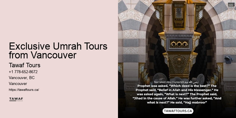 Local Vancouver Umrah Assistance
