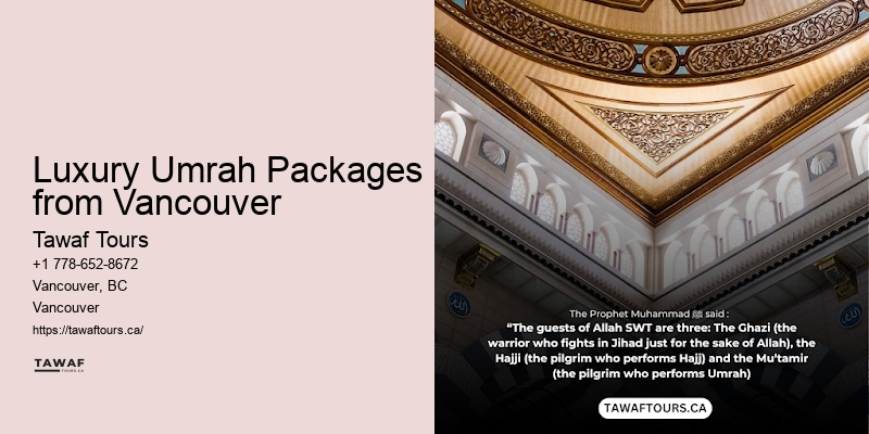 Vancouver Umrah Escape Packages