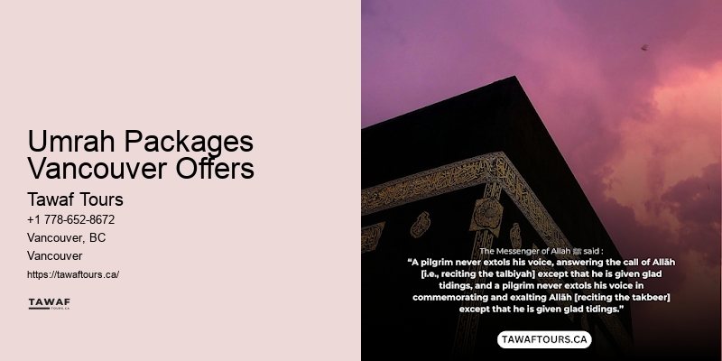Vancouver Umrah Journey Escapes