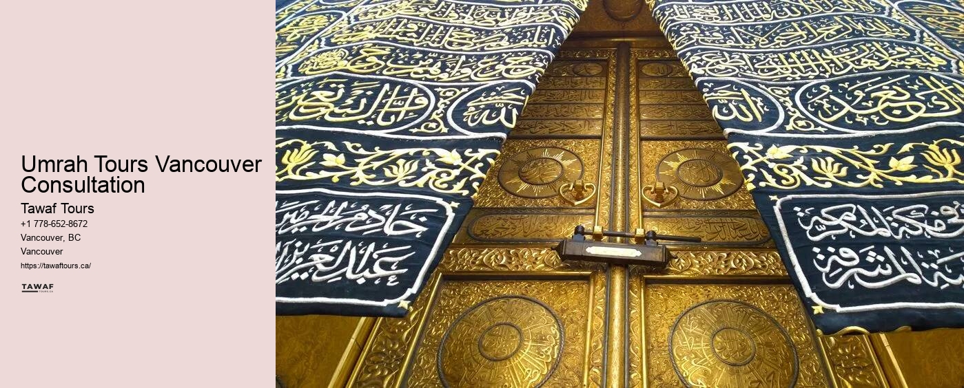 Umrah Tours Vancouver Consultation