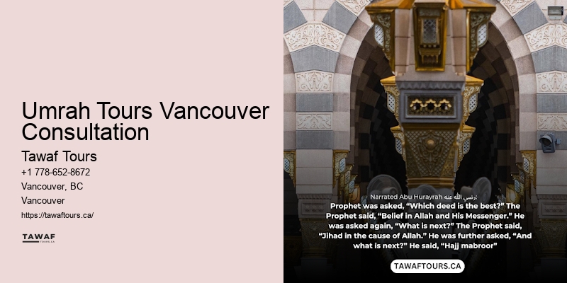 Exclusive Umrah Travel Packages Vancouver