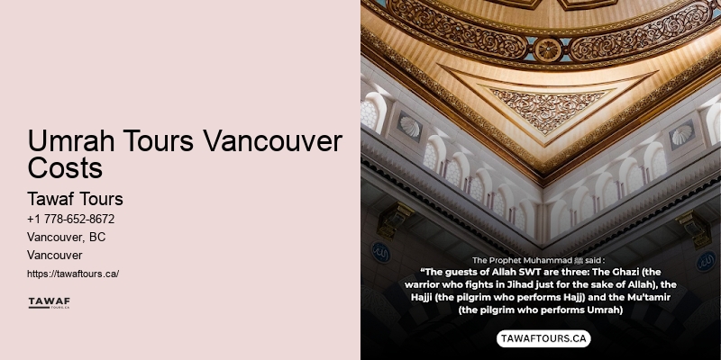 Accredited Umrah Tour Operators Vancouver