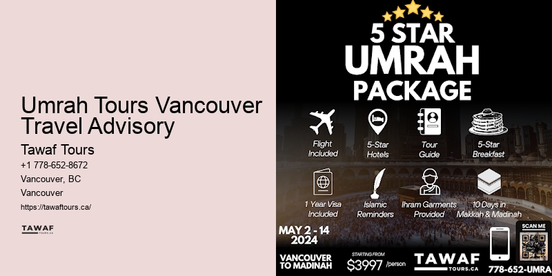 Vancouver Umrah Packages Comparison