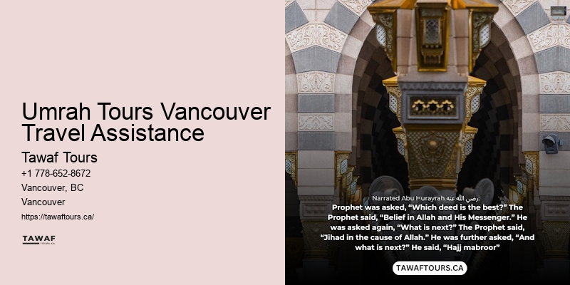 Vancouver Umrah Group Travel