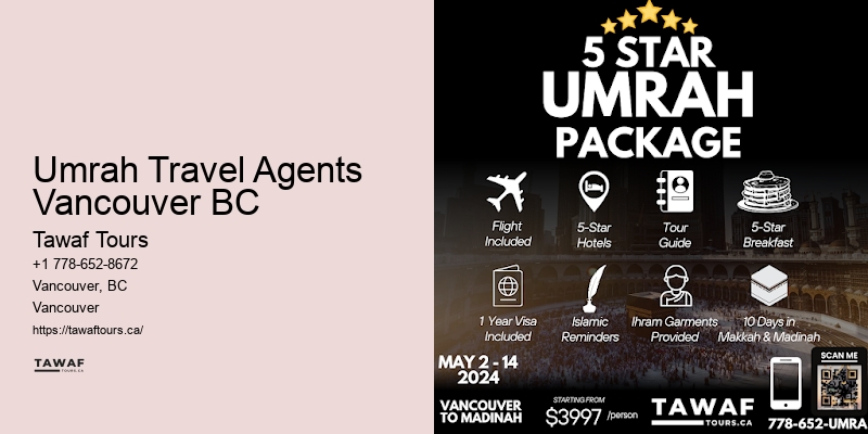 Vancouver Umrah Travel Experts