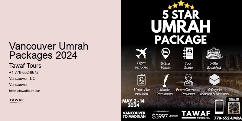 Umrah Tours Vancouver Experiences