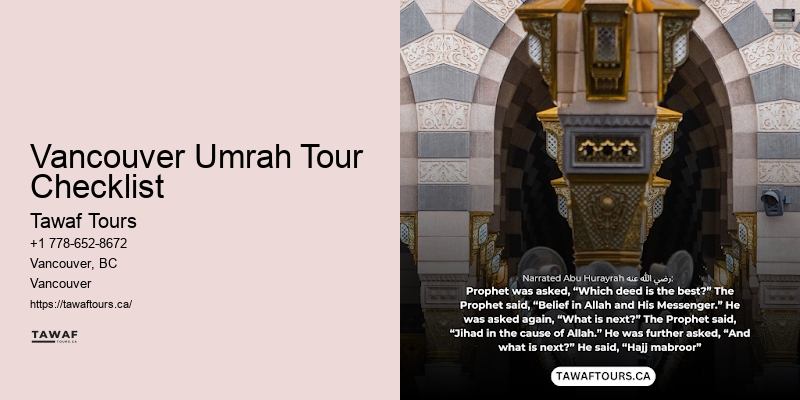 Vancouver Umrah Economy Packages