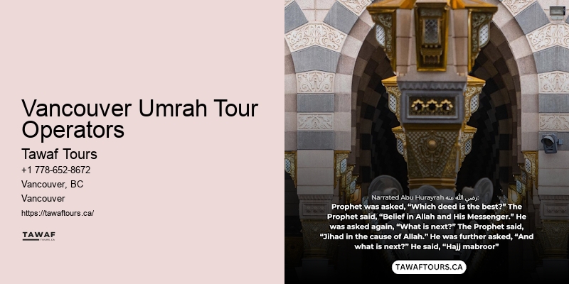 Umrah Tours Vancouver for Singles