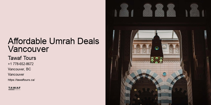 Affordable Umrah Deals Vancouver Umrah Promotions 2024