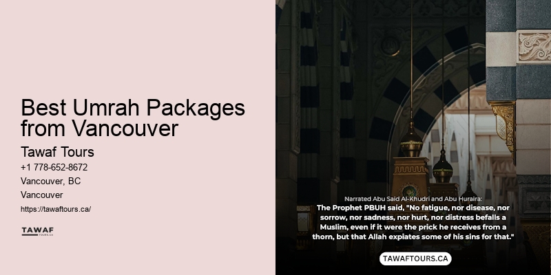 Umrah Travel Packages Best Umrah Packages from Vancouver BC